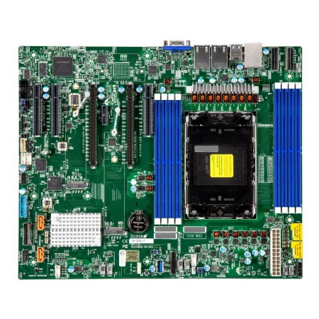 Материнская плата Supermicro Motherboard 1xCPU X13SEI-F 4th/5th Gen Xeon Scalable TDP 350W/8xDIMM/10xSATA/ C741 RAID 0/1/5/10/2x1Gb/2xPCIex16 3xPCIex8  2xPCIex8 MCIO/M.2Bulk