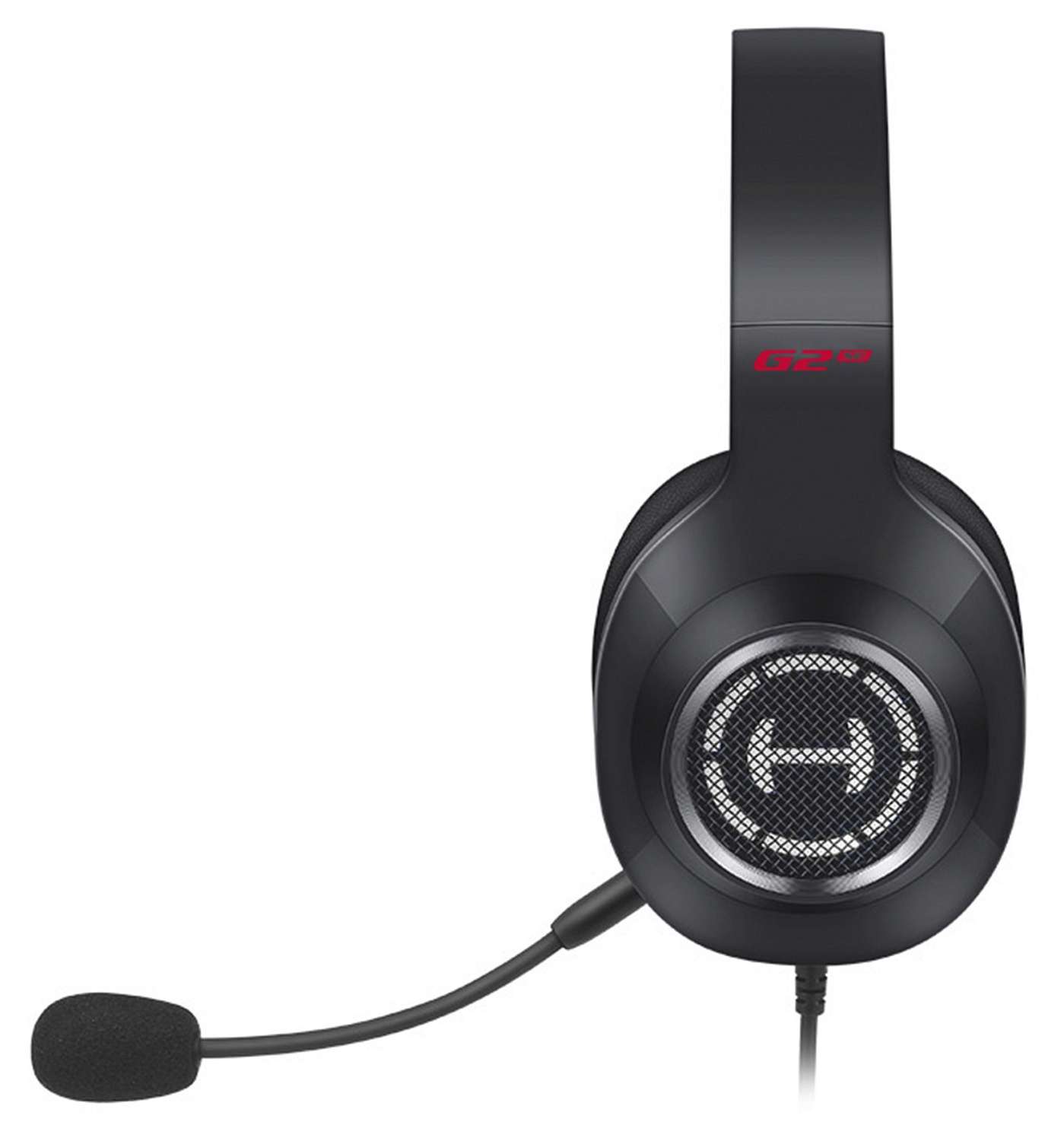 Наушники с микрофоном Edifier G2 SE черный 1.3м накладные оголовье