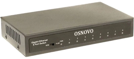 Коммутатор Osnovo SW-70800 неуправляемый