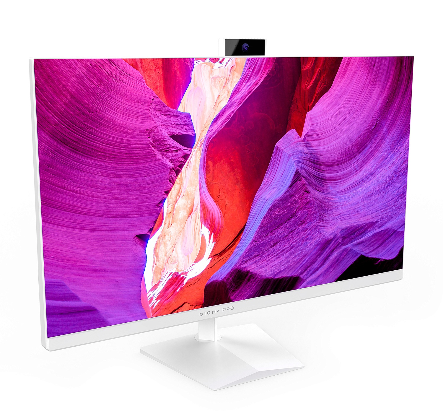 Моноблок Digma PRO AiO 27i 27" 2K i7 1165G7 (2.8) 16Gb SSD512Gb Iris Xe Windows 11 Professional GbitEth WiFi BT 90W клавиатура мышь Cam белый 2560x1440