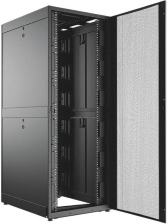 Шкаф коммутационный C3 Solutions (C3.RF4209) напольный 42U 800x1200мм пер.дв.перфор. задн.дв.перфор.2-хст. 2 бок.пан. 1400кг черный сталь