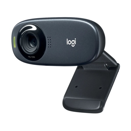 Веб-камера Logitech C310 HD Webcam обзора 60°, универсальное крепление, USB2.0, кабель 1.5м