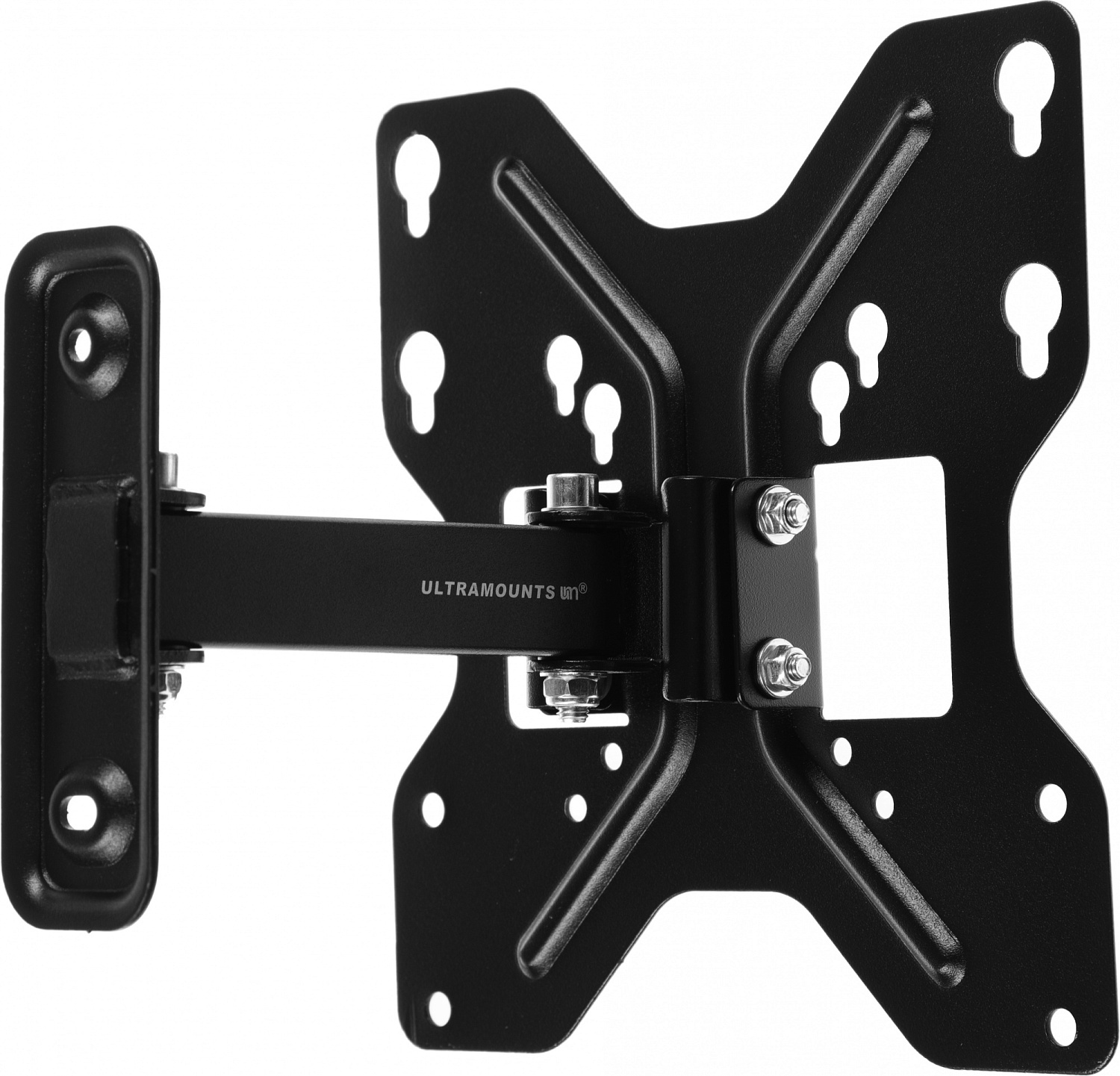 Кронштейн для телевизора Ultramounts UM898 черный 23"-42" макс.30кг настенный поворотно-выдвижной и наклонный