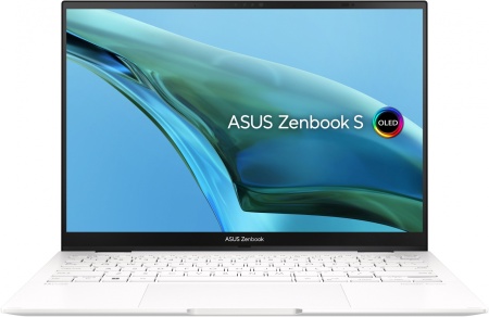 Ноутбук Asus ZenBook Flip S 13 OLED UP5302ZA-LX426W Core i5 1240P 16Gb SSD512Gb Intel Iris Xe graphics 13.3" OLED Touch 2.8K (2880x1800) Windows 11 Home white WiFi BT Cam Bag (90NB0VV2-M00L80)