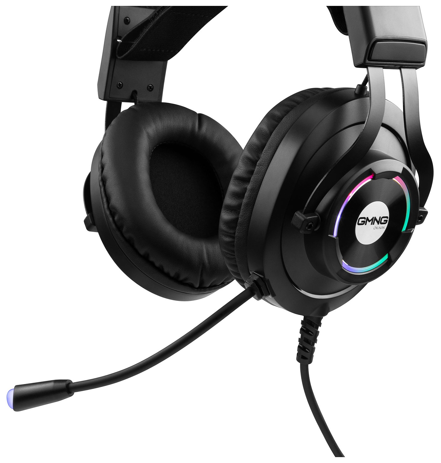 Наушники с микрофоном GMNG HS-L570G черный 2.1м мониторные оголовье (1533556)