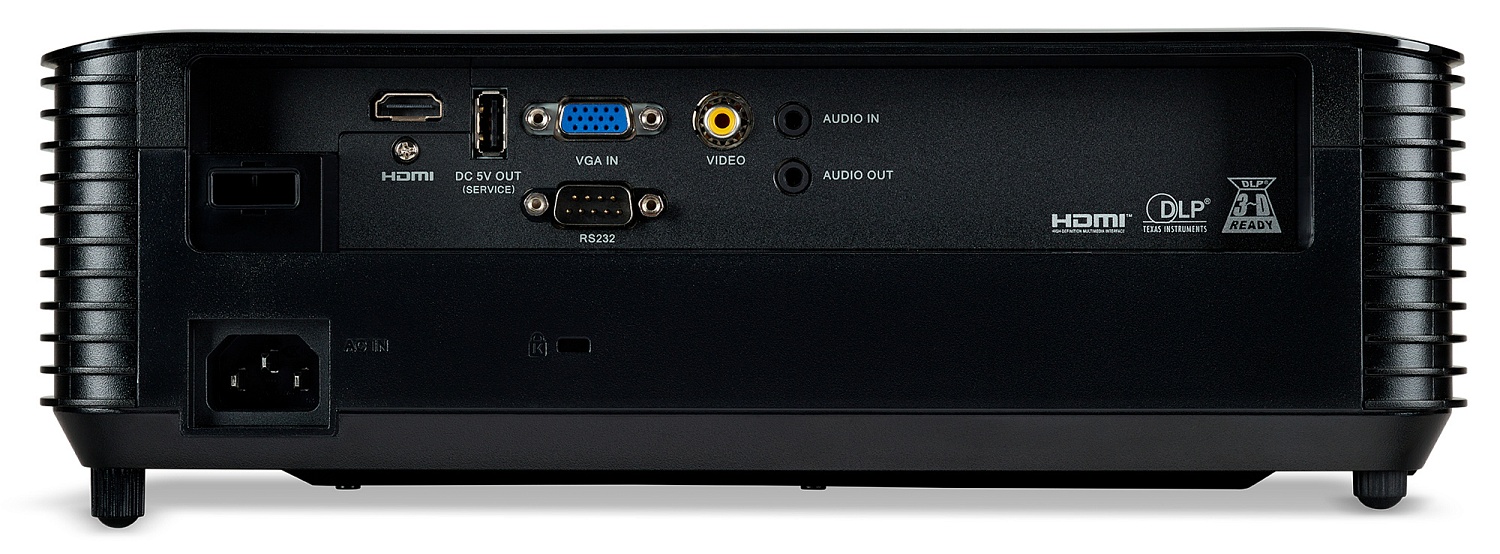 Проектор Acer projector X1328Wi, DLP 3D, WXGA, 4500Lm, 20000/1, HDMI, Wifi, 2.7kg, Euro Power EMEA