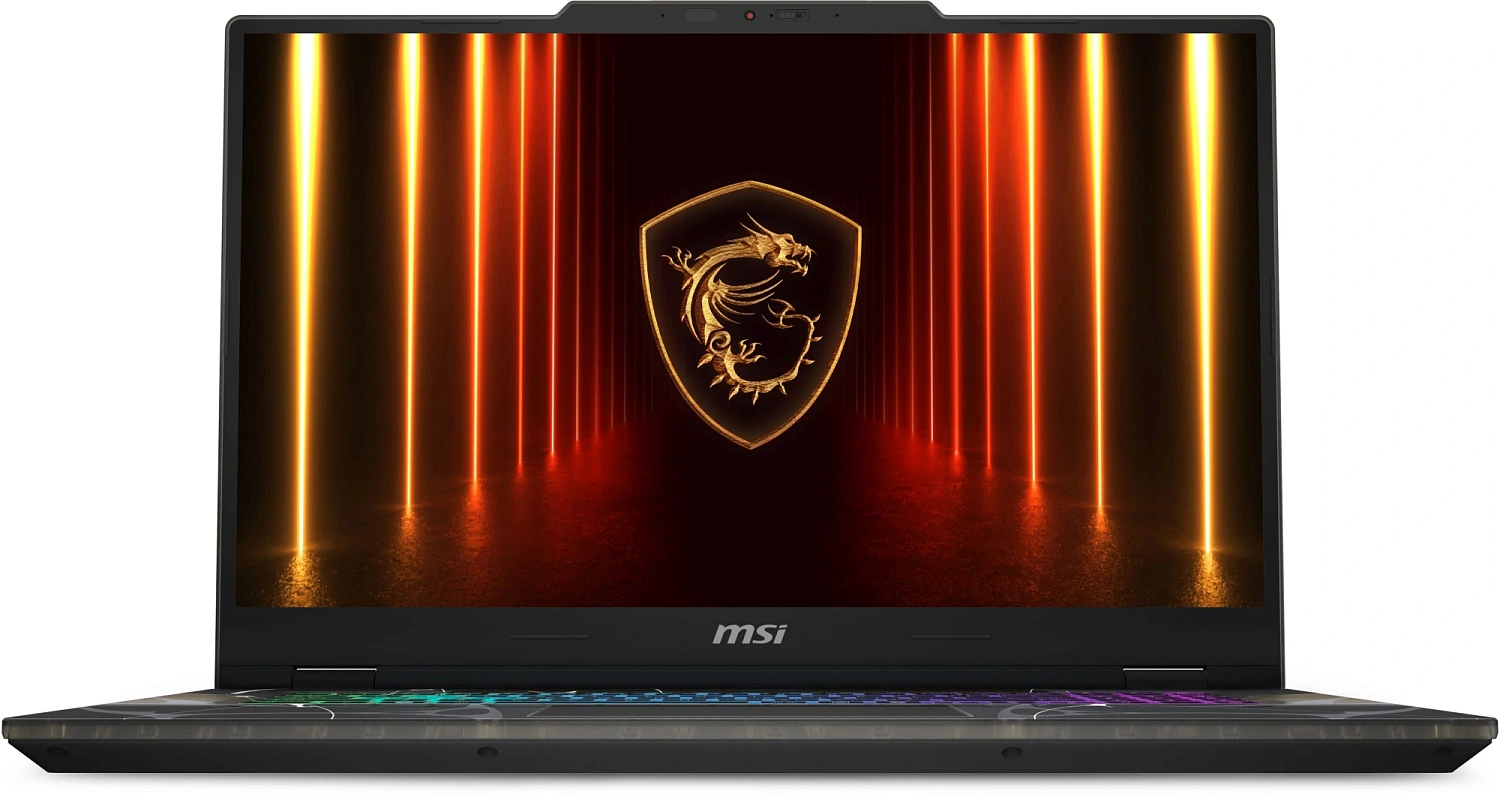 Ноутбук MSI Cyborg 17 B13WEKG-414XRU Core i5 13420H 16Gb SSD512Gb NVIDIA GeForce RTX5050 8Gb 17.3" IPS FHD (1920x1080) FreeDOS black WiFi BT Cam (9S7-17U332-414)