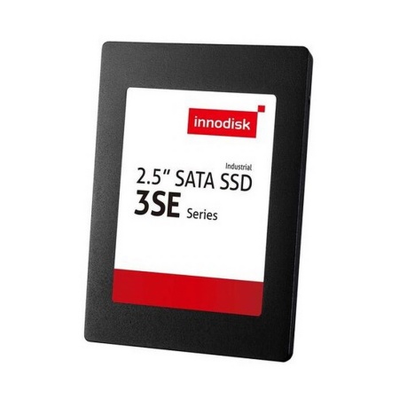 2.5" 128GB Innodisk 3SE Industrial SSD (DES25-A28D06SWCQB) SATA 6Gb/s, 490/430, MTBF 3M, SLC, -40° to 85°C, Bulk