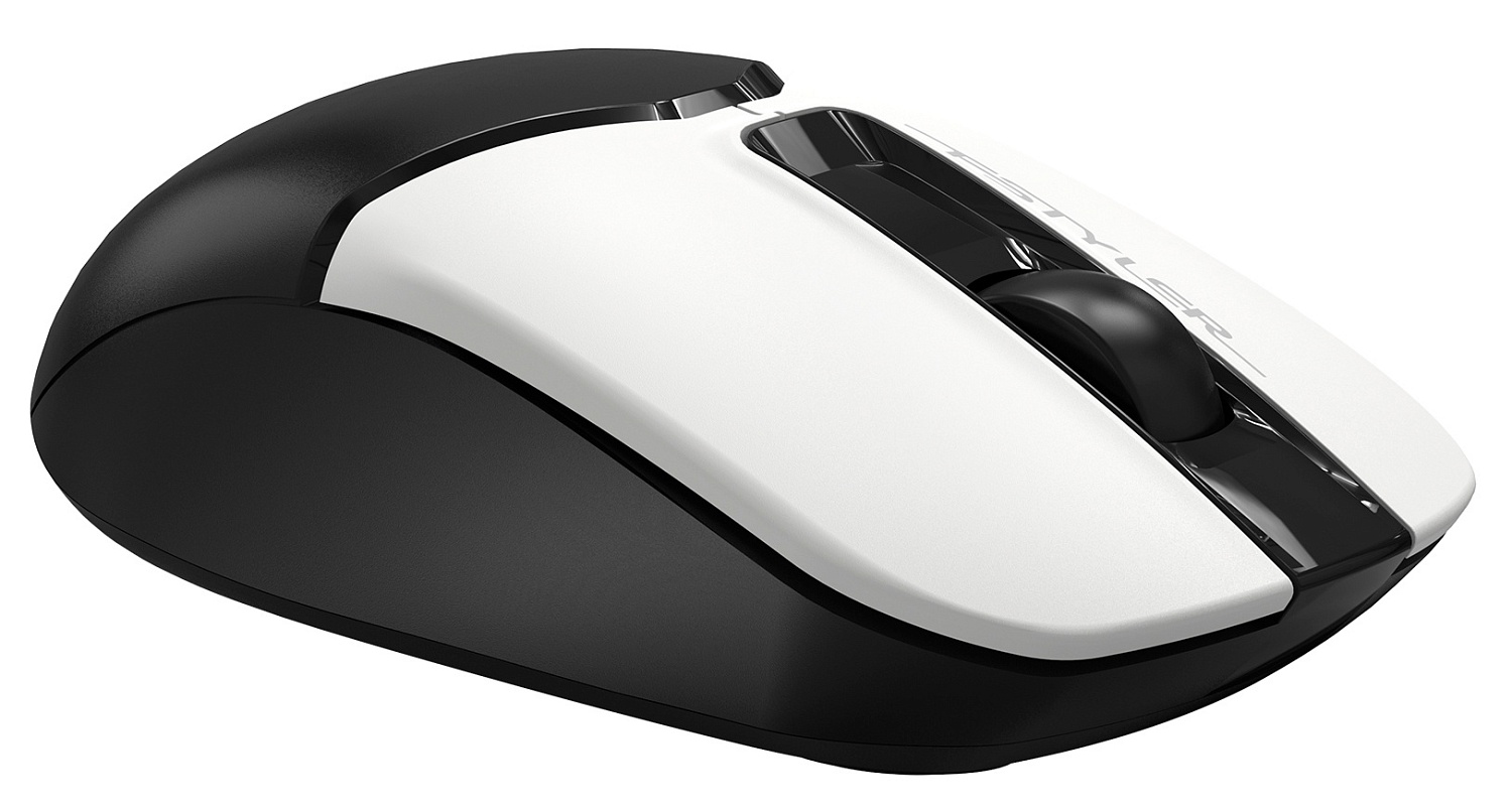 Мышь A4Tech Fstyler FB12 белый/черный оптическая (1200dpi) беспроводная BT/Radio USB (3but) Мышь A4Tech Fstyler FB12 белый/черный оптическая (1200dpi) беспроводная BT/Radio USB (3but)