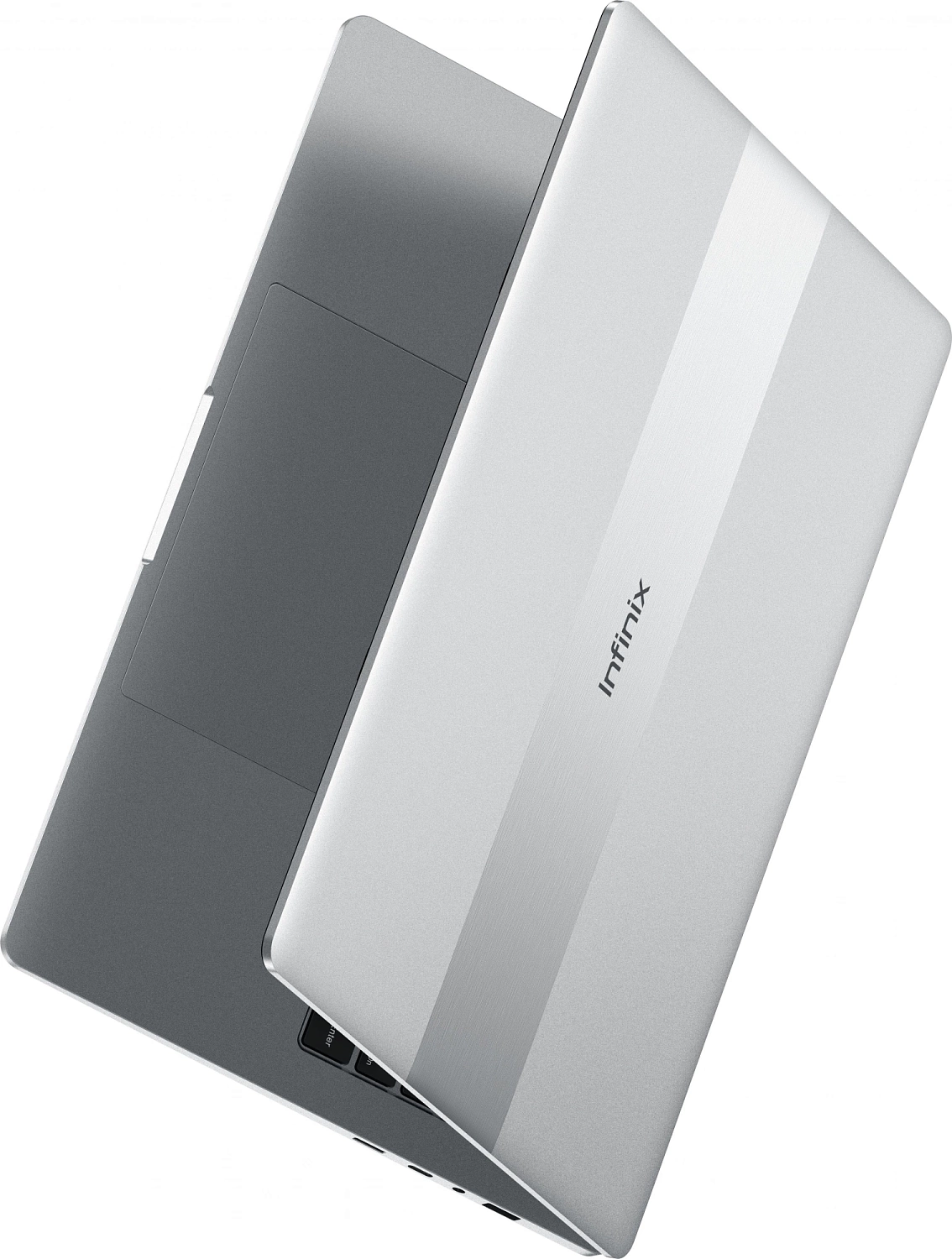 Ноутбук Infinix Inbook Y4 Max YL613 Core i5 1335U 8Gb SSD512Gb Intel Iris Xe graphics 16" IPS FHD (1920x1080) Free DOS silver WiFi BT Cam (71008301771)