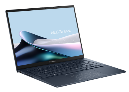 Ноутбук Asus Zenbook 14 UX3405MA-QD489 Core Ultra 5 125H 16Gb SSD1Tb Intel Arc 14" OLED FHD+ (1920x1200) noOS blue WiFi BT Cam Bag (90NB11R1-M00ST0)