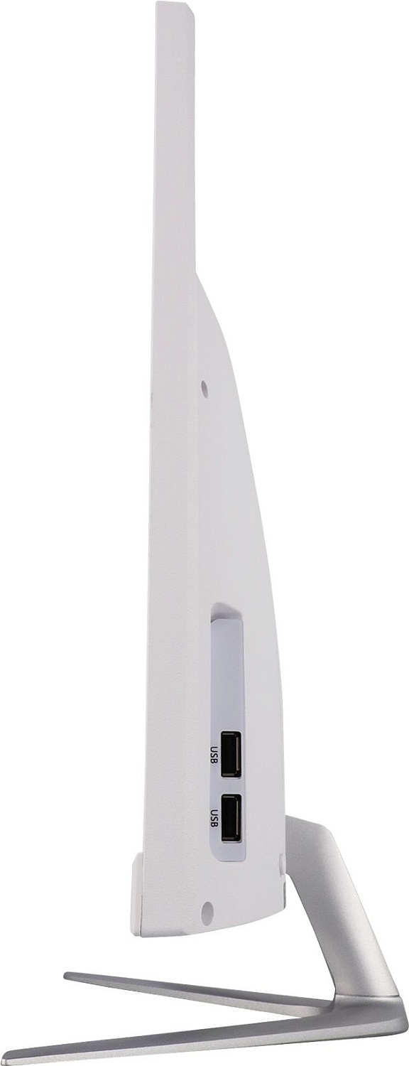 Моноблок IRU Office P2320P 23.8" Full HD Ryzen 5 PRO 2400GE (3.2) 8Gb SSD240Gb RX Vega 11 Free DOS GbitEth WiFi BT 120W Cam белый 1920x1080 (RUS)