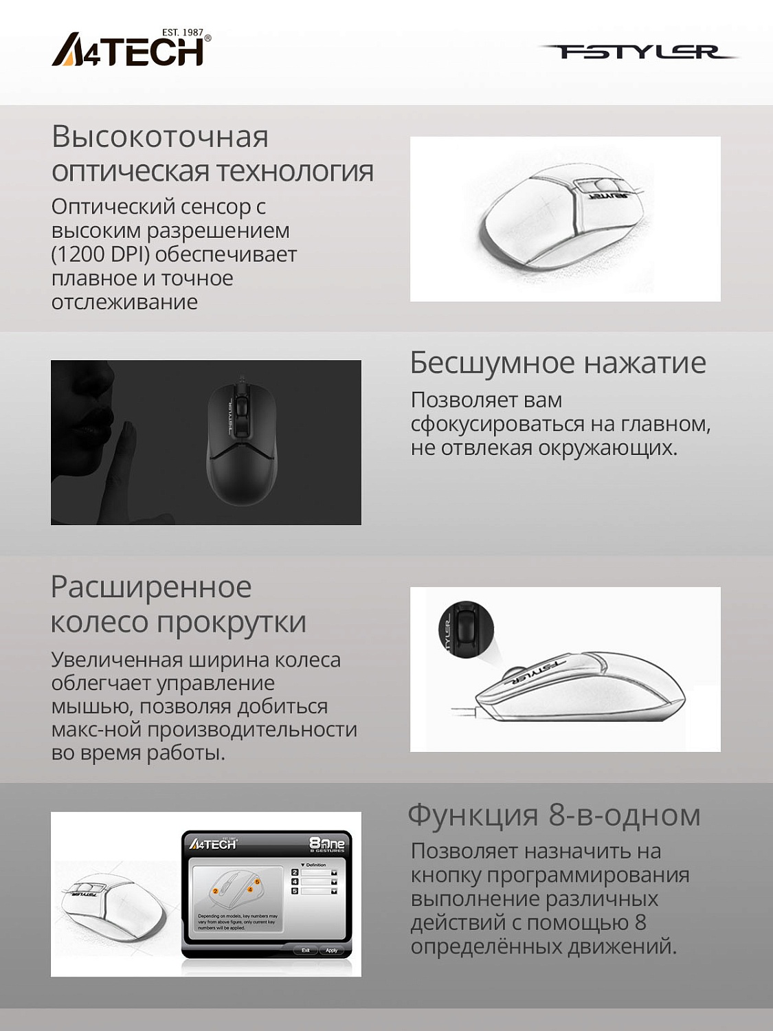 Мышь A4Tech Fstyler FM12S черный оптическая (1200dpi) silent USB (3but) Мышь A4Tech Fstyler FM12S черный оптическая (1200dpi) silent USB (3but)
