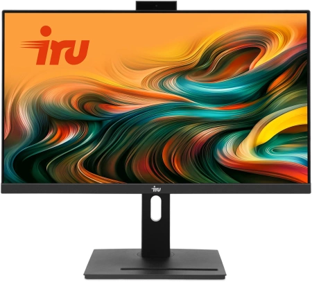 Моноблок IRU 23IM 23.8" Full HD i5 12450H (1.7) 16Gb SSD512Gb UHDG 730 noOS GbitEth WiFi BT 120W Cam черный 1920x1080