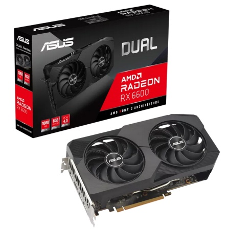 DUAL-RX6600-8G-V2 /RX6600,HDMI,DP*3,8G,D6