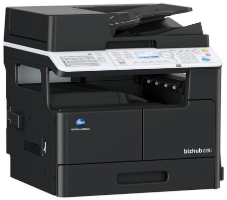 Лазерное многофункциональное устройство Konica Minolta bizhub 225i (МФУ, A3, 22 ppm, для работы надо обязательно купить 9967001960, 9969030600, 9961022500, A3VW051)