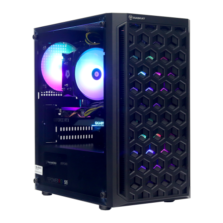 Игровой компьютер Raskat Strike 520 (Intel Core i5-12400F, RAM 16Gb, SSD NVMe 1Tb, Nvidia RTX 3060 12Gb, no OS), (556870)