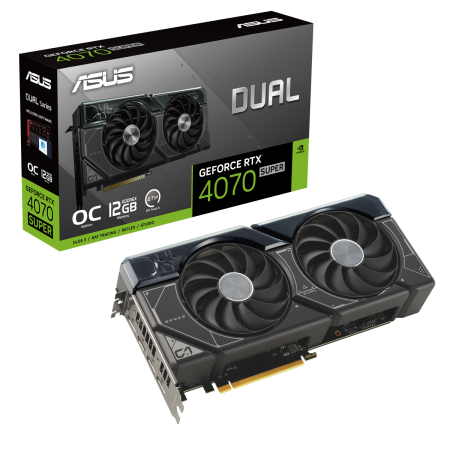 DUAL-RTX4070S-O12G /RTX4070S,HDMI,DP*3,12G,D6X