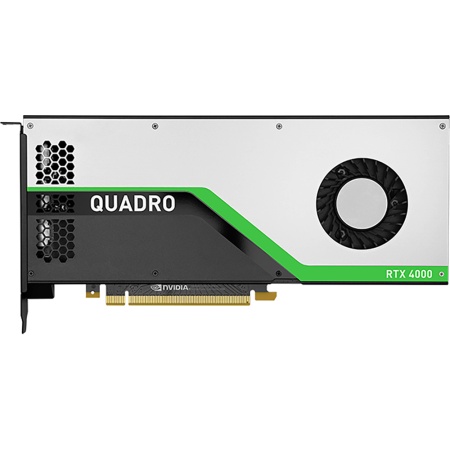 Quadro RTX4000 (VCQRTX4000-BSP) 8GB GDDR6 256 bit 3*DP/USB Type-C bulk RTL {5} (398067)