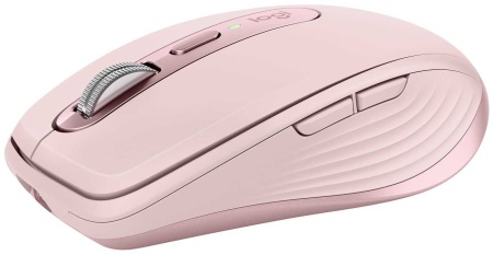 Мышь Logitech MX Anywhere 3 розовый лазерная (4000dpi) беспроводная BT/Radio USB для ноутбука (6but)
