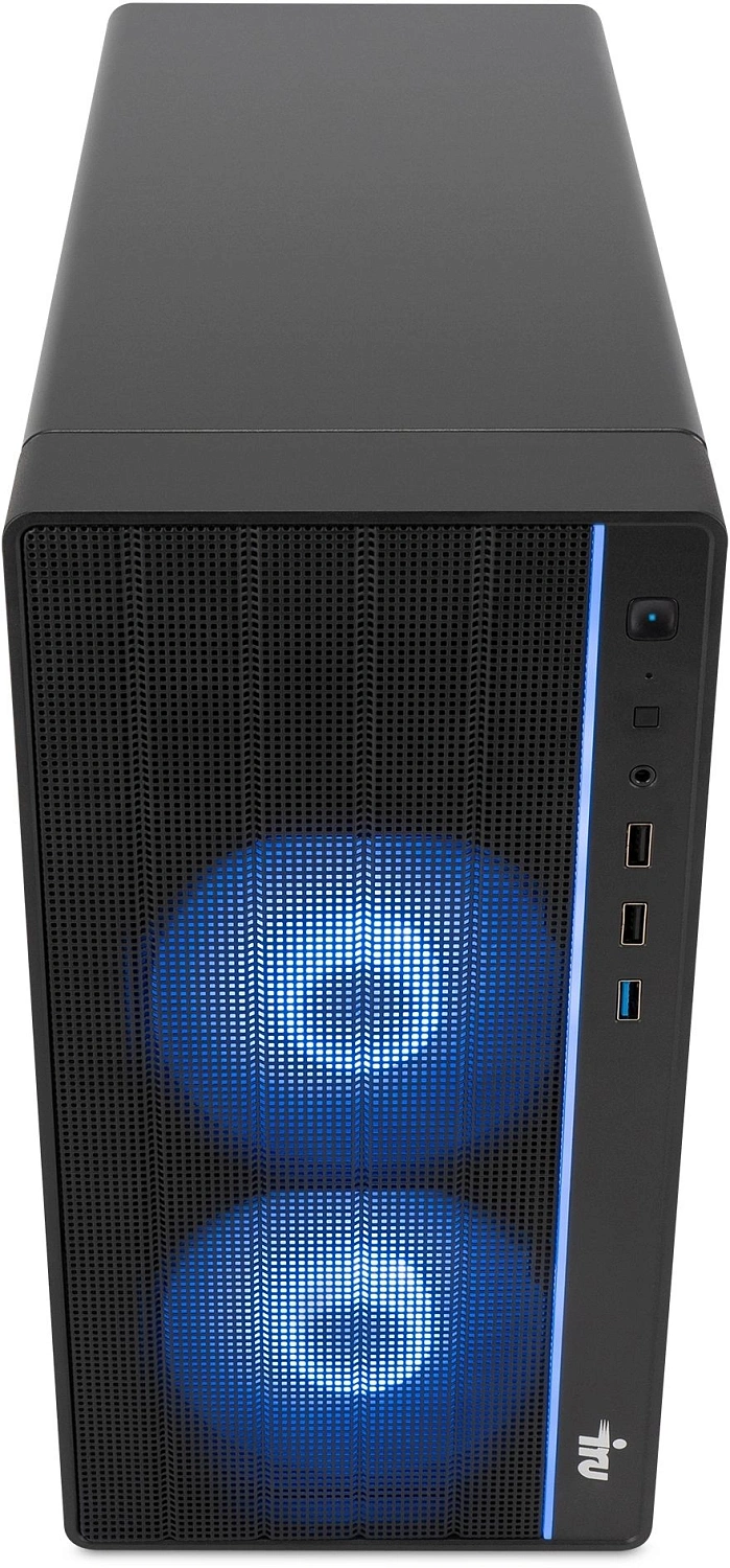ПК IRU Tactio 320A5SEA MT Ryzen 5 5600 (3.5) 16Gb SSD512Gb RTX3050 6Gb без ОС GbitEth 500W черный (RUS) (2195820)