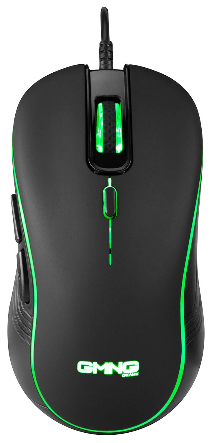 Мышь Оклик 723GM черный оптическая (3200dpi) USB (6but) Мышь Оклик 723GM черный оптическая (3200dpi) USB (6but)