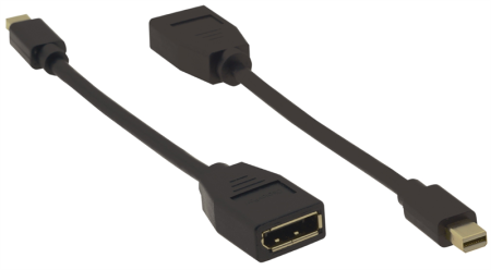 75 Kramer ADC-MDP/DPF Переходник Mini DisplayPort вилка на DisplayPort розетку