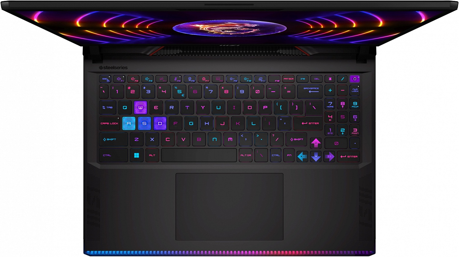 Ноутбук MSI Raider GE68 HX 13VG-205RU Core i7 13700HX 32Gb SSD2Tb NVIDIA GeForce RTX4070 8Gb 16" IPS QHD+ (2560x1600) Windows 11 Home black WiFi BT Cam (9S7-15M211-205)