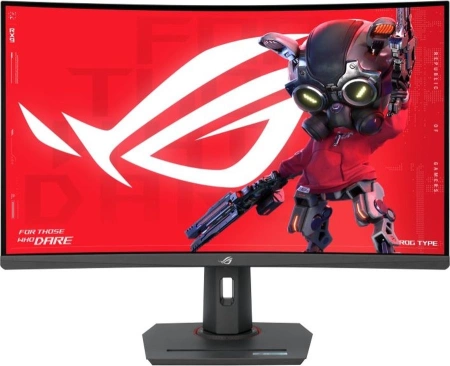 Монитор Asus 31.5" ROG Strix XG32WCS черный VA LED 16:9 HDMI матовая HAS Piv 400cd 178гр/178гр 2560x1440 180Hz DP 2K USB 9.4кг