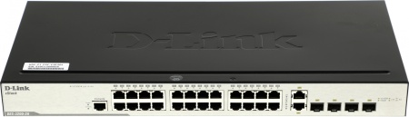 Коммутатор D-Link DES-3200-28/C1A 24x100Mb 2SFP управляемый