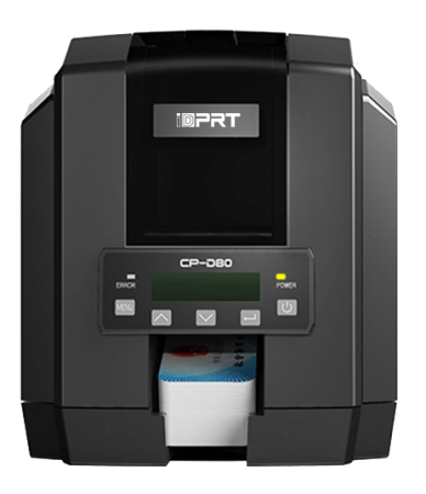 Принтер пластиковых карт iDPRT CP-D80, Card Printer, 300DPI, USB2.0 and Ethernet, two side printing