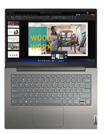 Ноутбук Lenovo ThinkBook 14 G4 IAP 14.0" FHD (1920x1080) IPS 300N, i3-1215U, 8GB DDR4 3200, 256GB SSD M.2, Intel UHD, Wifi, BT, FPR, TPM2, FHD Cam, 45Wh, 65W USB-C Slim, NoOS, 1Y, 1.4kg