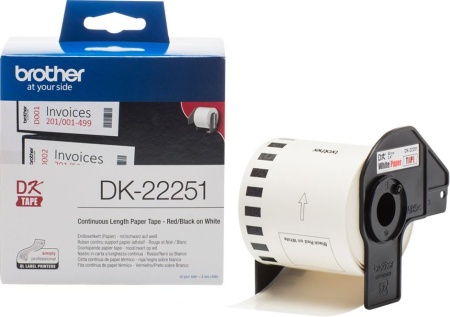 Картридж ленточный Brother DK22251 для Brother QL-570