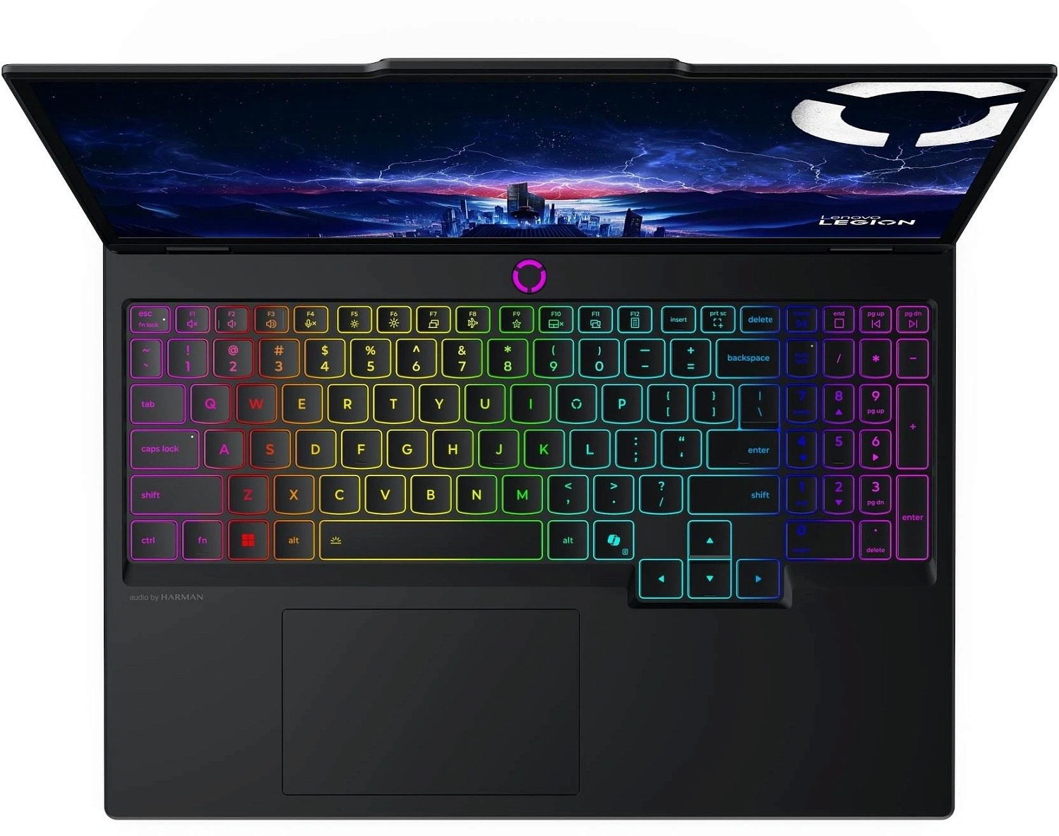 Ноутбук Lenovo Legion 5 15IRX10 Core Ultra 7 255HX 16Gb SSD512Gb NVIDIA GeForce RTX5050 8Gb 15.1" OLED WQXGA (2560x1600) без ОС black WiFi BT Cam (83F0000DRK)