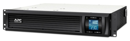 Источник бесперебойного питания APC Smart-UPS C 3000VA/2100W 2U RackMount, 230V, Line-Interactive, LCD, 1 year warranty