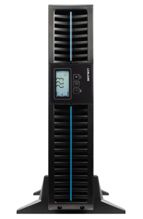 Источник бесперебойного питания SMARTWATT ИБП Онлайн, мощность 2000/1800 ВА/Вт, стоечный/напольный, LCD дисплей, управляемые розетки, Shuko CEE7/4 - 2 шт. , IEC13 - 3 шт. (потертости на подставке)