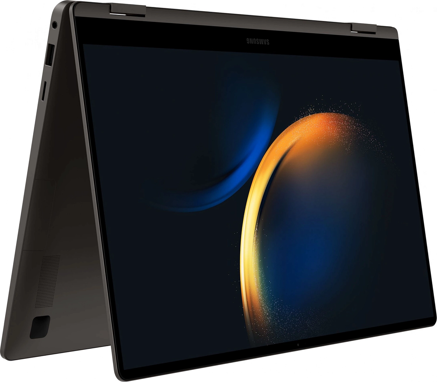 Ноутбук Samsung Galaxy book 3 360 NP750 Core i7 1360P 16Gb SSD1Tb Intel Iris Xe graphics 15.6" AMOLED Touch FHD (1920x1080) Windows 11 Home graphite WiFi BT Cam 4405mAh (NP750QFG-KA1US)