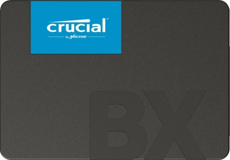 Твердотельный накопитель Crucial SSD Disk BX500 240GB SATA 2.5” 7mm SSD (540 MB/s Read 500 MB/s Write), 1 year, OEM