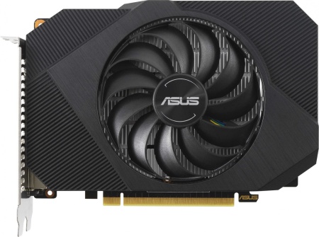 Видеокарта ASUS PH-GTX1650-O4GD6-P // GTX1650 D6,DVI,HDMI,DP,4G,D6 ; 90YV0EZ1-M0NA00