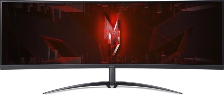 Монитор 44,5'' ACER Nitro XZ452CUVbemiiphuzx,ZeroFrame,Curved 1500R Black,32:9,VA,5120x1440,1/4ms,450cd,165Hz,2xHDMI(2.1)+1xDP(1.4)+1xType-C(PD90W)+Audio out+USB3.2(2Up 3Down)+RJ45,Speakers 3Wx2