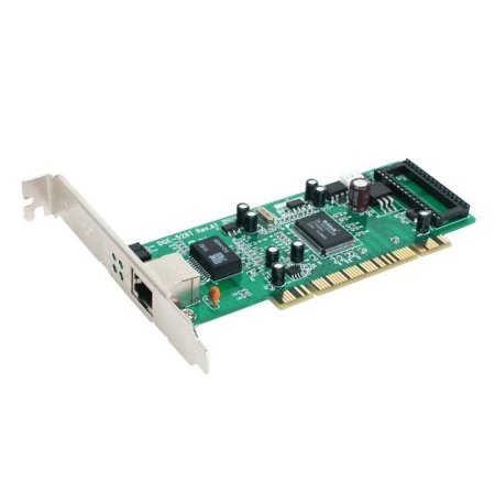 Gigabit Ethernet PCI NIC unpacked from 20-pack