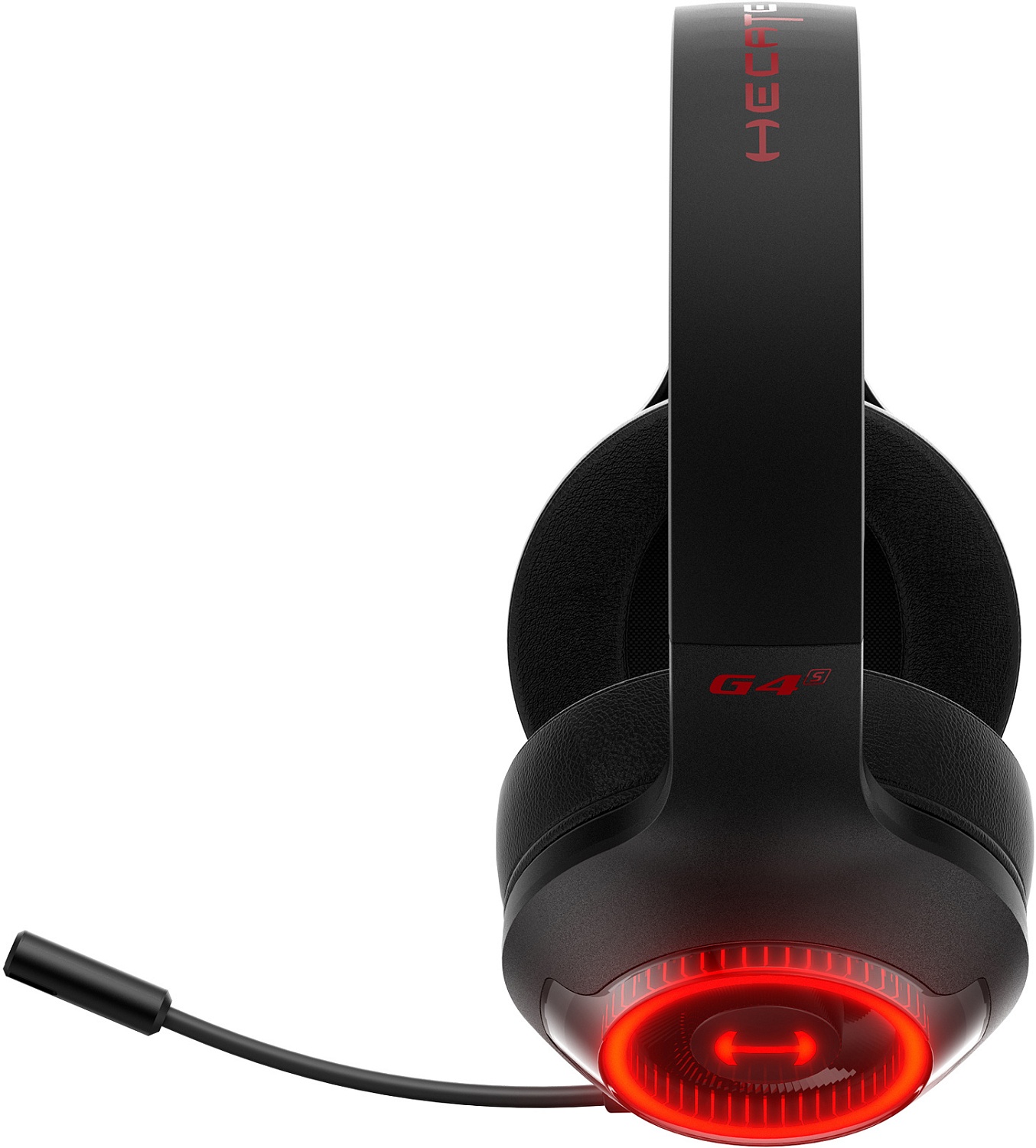 Наушники с микрофоном Edifier G4 S черный 1.3м мониторные BT оголовье