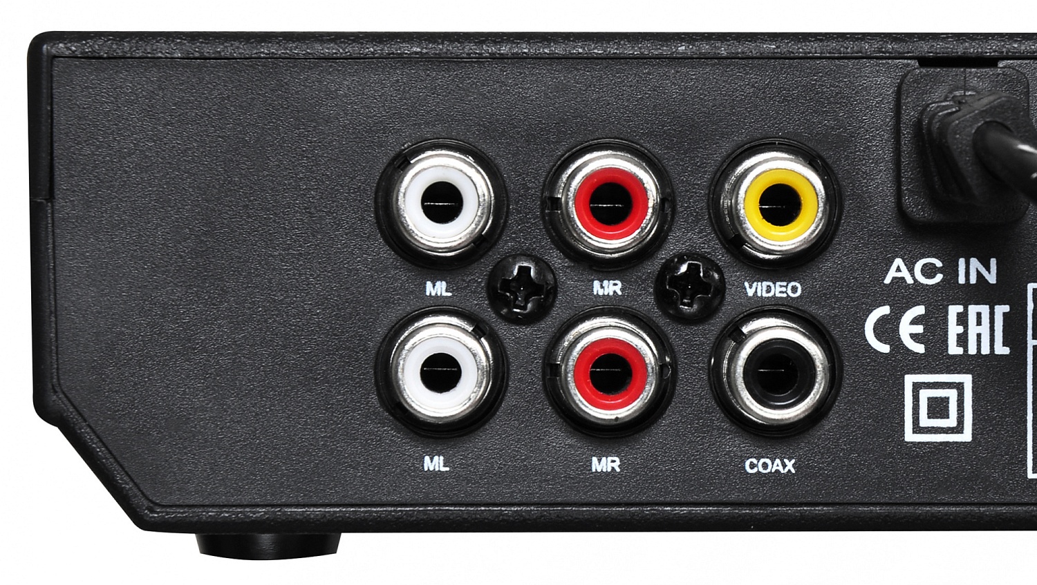 Плеер DVD Hyundai H-DVD160 черный ПДУ