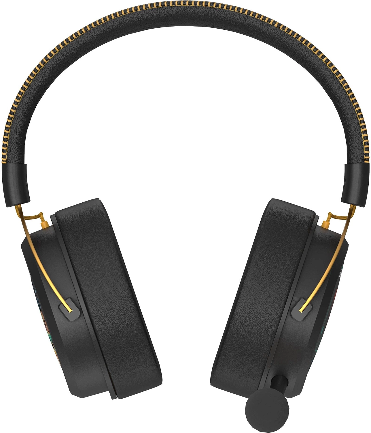 Наушники с микрофоном A4Tech Bloody MR595 Renegade черный/рисунок мониторные BT/Radio оголовье (MR595)