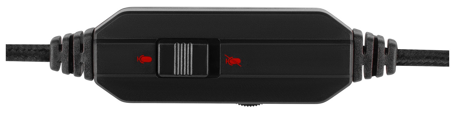 Наушники с микрофоном GMNG HS-L325G черный/красный 2.2м мониторные оголовье (1533553)