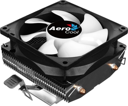 Устройство охлаждения(кулер) Aerocool Air Frost 2 Soc-AM5/AM4/1151/1200/1700 3-pin 26dB Al+Cu 110W 250gr LED Ret