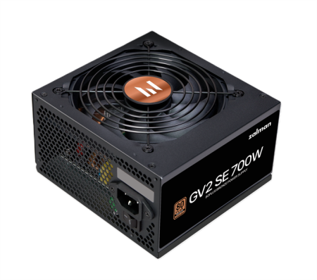 Блок питания Zalman ZM700-GV2SE, 700W, ATX12V v2.52, APFC, 12cm Fan, 80+ Bronze, Retail