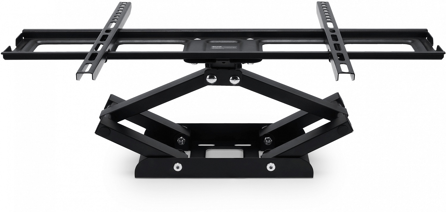 Кронштейн для телевизора Buro MF3 черный 32"-70" макс.40кг настенный поворотно-выдвижной и наклонный