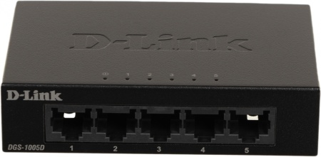 Коммутатор D-Link DGS-1005D/J2A 5G неуправляемый