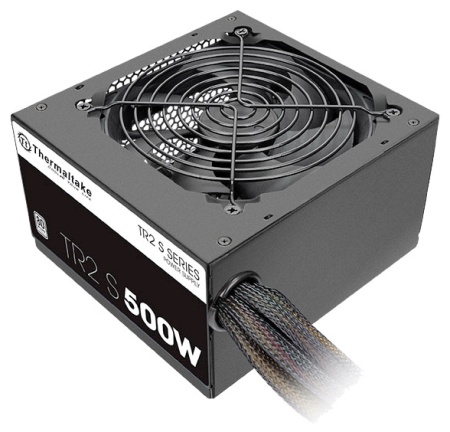 Блок питания Thermaltake ATX 500W TR2 S 80+ (20+4pin) APFC 120mm fan 5xSATA RTL